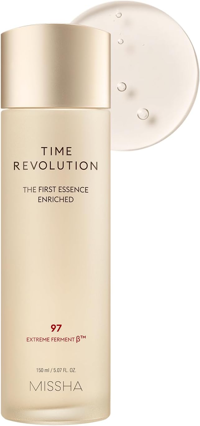 MISSHA Cilde Aydınlık Görünüm Kazandıran Yaşlanma Karşıtı Esans Time Revolution The First Essence Enriched