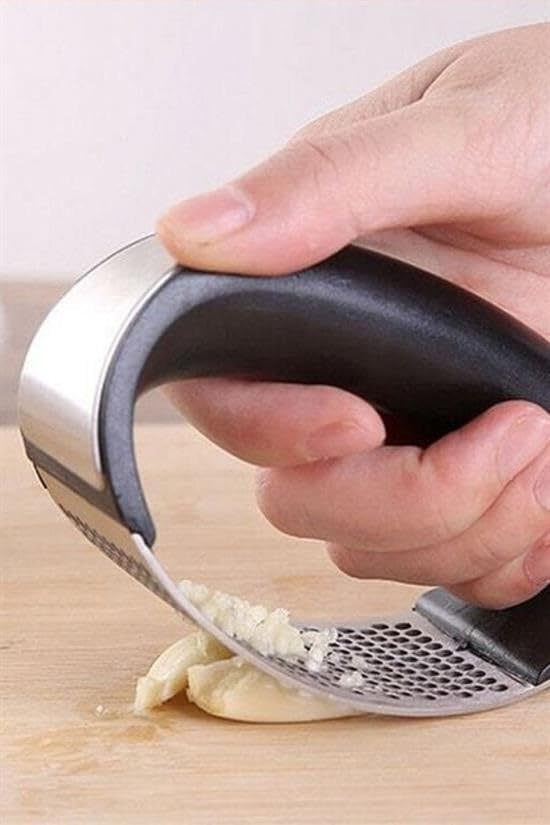 Sarımsak Ezici Paslanmaz Çelik Garlic Press