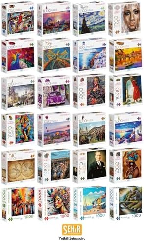 Roma Manzaralı 1000 Parça 2,2Mm Kalınlık 48X68Cm Profesyonel Hobi Puzzle Yapboz Serisi