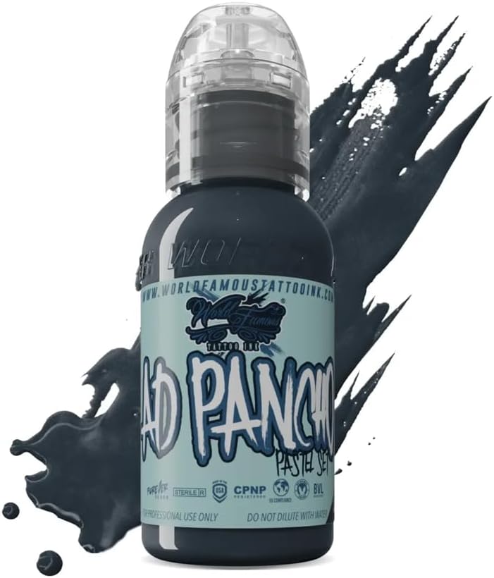 A.D Pancho Pastel No:4 - World Famous Ink Dövme Boyası - 1oz/30ml