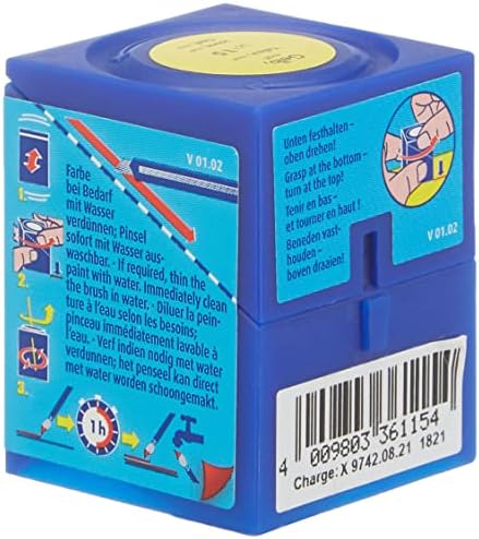 Su Bazlı Boyası Sarı Mat 18 Ml (36115)