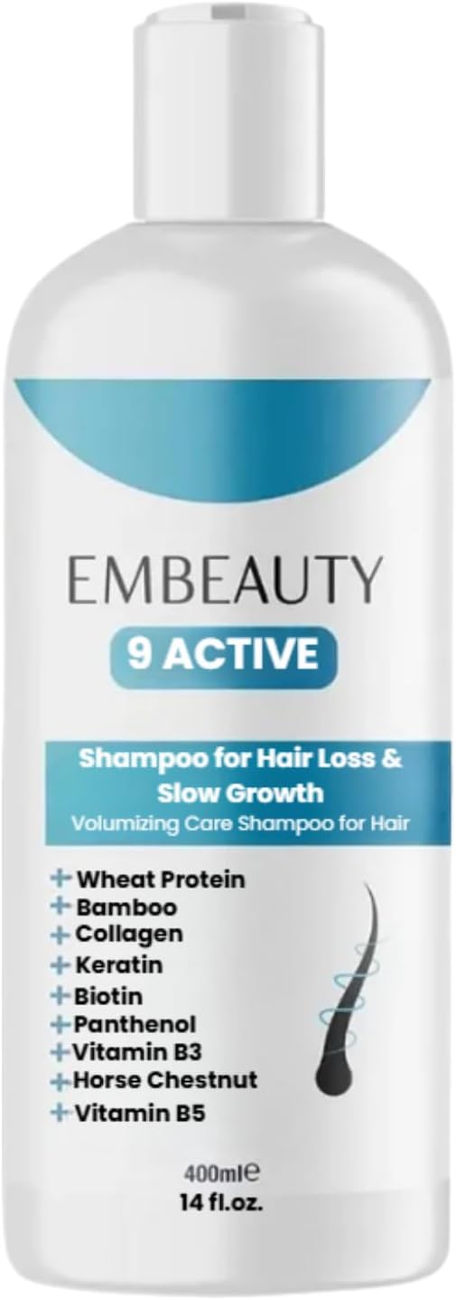 Embeauty Kolajen Ve Keratin Saç Dökülmesine Karşı Hızlı Sac Uzatan Dolgunlaştırıcı Onarıcı Besleyici Şampuan