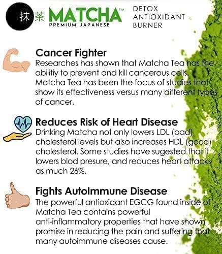 Japanese Matcha Tea Green Tea Detox Antıoxıdant Burner 6BoxX 20 Pcs