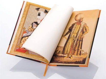 Osmanlı Kaftan Journal Çizgili Lacivert