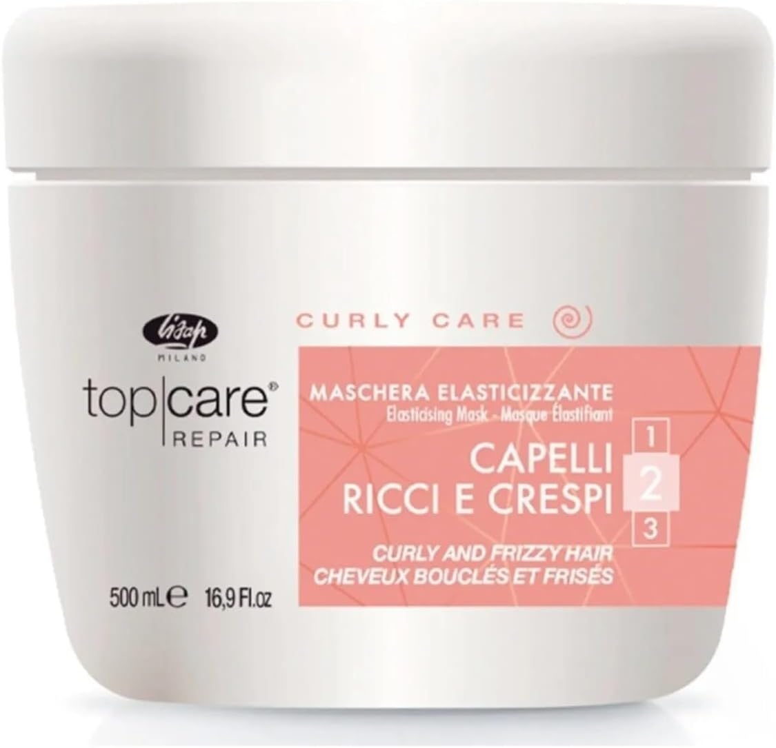 Lisap Top Care Curly Care Kıvırcık Saçlar İçin Elastikleştirici Maske, 500 ml