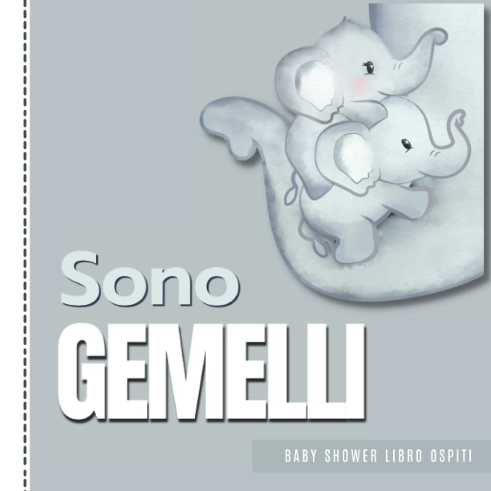 Independently published Baby Shower: Libro Ospiti per i Gemelli | Baby Shower Guestbook | Consigli, Auguri e Messaggi. Ottima Idea Regalo (Italian Edition)