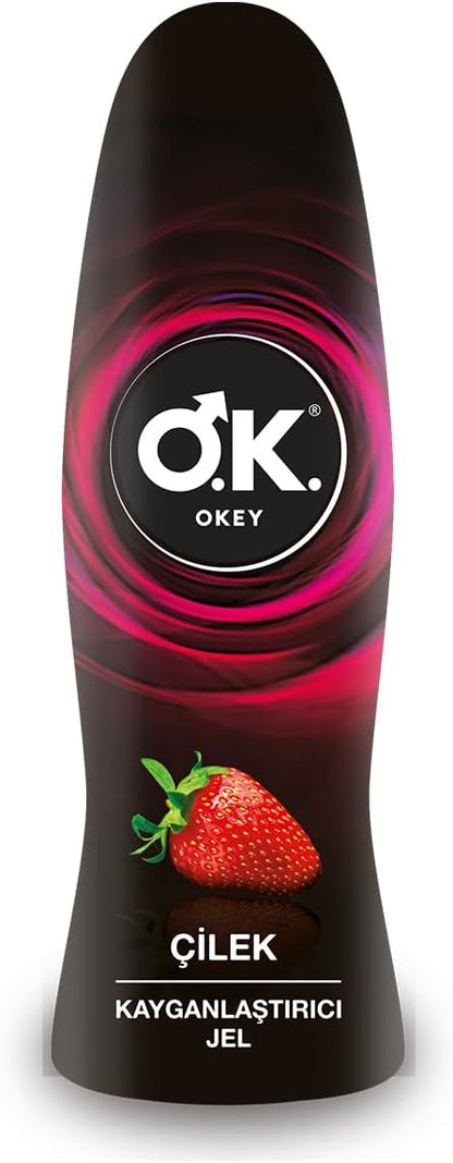 Çilek Kayganlaştırıcı Jel 50 ml