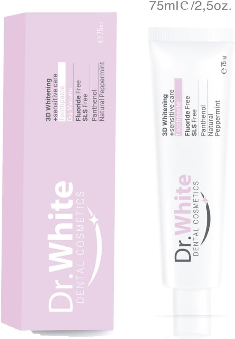 Dr.White 3D Whitening +Sensitive Care Diş Macunu 75ml