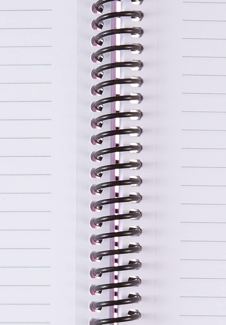 Faber-Castell Spiralli Defter, 100 Yaprak, 70g Kağıt, A4, Çizgili, 500 Mikron PP Kapak, Dayanıklı ve Çevre Dostu, Asorti Renkler