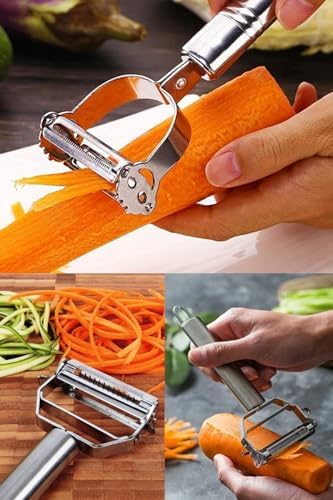 Jülyen Soyacak, Paslanmaz Çelik, Meyve Sebze Soyacak, Ergonomik, Metalik