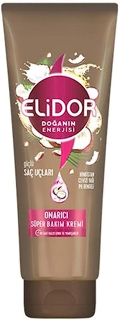 Güçlü Saç Uçları için Hindistan Cevizi Yağı Süper Saç Kremi (170 ml)