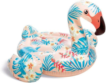 - Şişirilebilir tropik flamingo, 142 x 137 x 97 cm