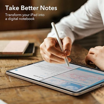 Kağıt Hissi Mıknatıslı Çıkarılabilir 10.2 Ekran Koruyucu PRO 13 2024 MAT ekran Koruyucu Çizim ve Yazma İnce Nano Air 4-5 10.9 Ekran Koruyucu paper hissi (ipad 10.2 paper)