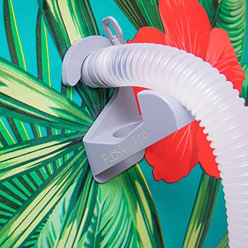 Flowclear, Akrilonitril Bütadien Stiren (ABS), 2 Adet Hortum Desteği, 32 mm Bağlantılı Havuzlar için