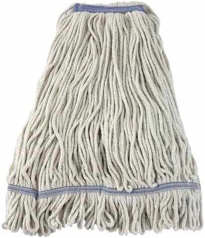 Winco İplik Paspas Başlığı, 907 g, 4 Katlı İlmek Ucu, Beyaz