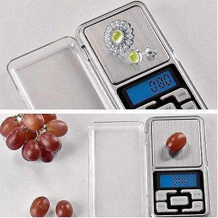 Dijital Hassas Terazi 0.01 gr Hassaslık Mini Terazi 500gr. Kapasite