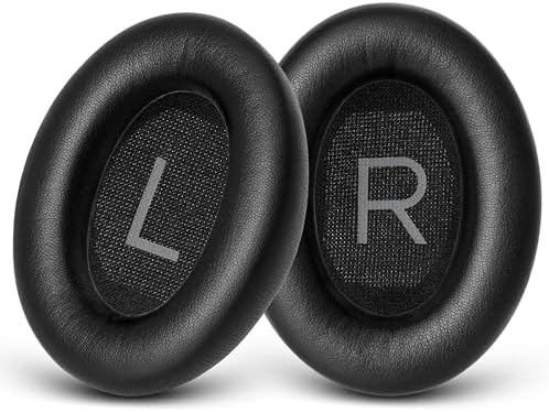 BOSE ile Uyumlu QuietComfort 45 (QC45) & Quiet Comfort SE (QC SE) için Suni Deri Kulaklık Pedi Hafızalı Yüksek Kaliteli Materyal Kulaklık Süngeri