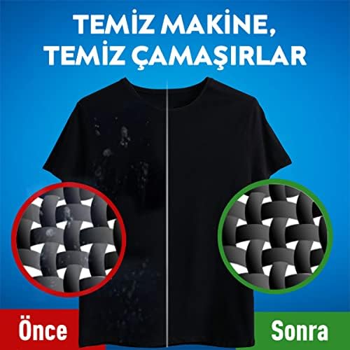 4'ü 1 Arada Çamaşır Makinesi Kir, Kireç ve Koku Önleyici Tablet (1x 40 Tablet)