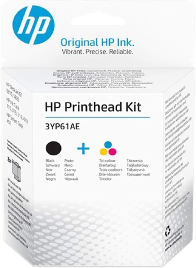 HP 3YP61AE Siyah/Üç Renkli GT Baskı Kafası Takımı