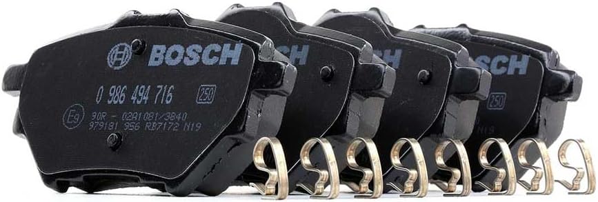 Peugeot Partner ile uyumlu Arka Fren Balatası 2019-2023 Bosch 268mm Diske Takım