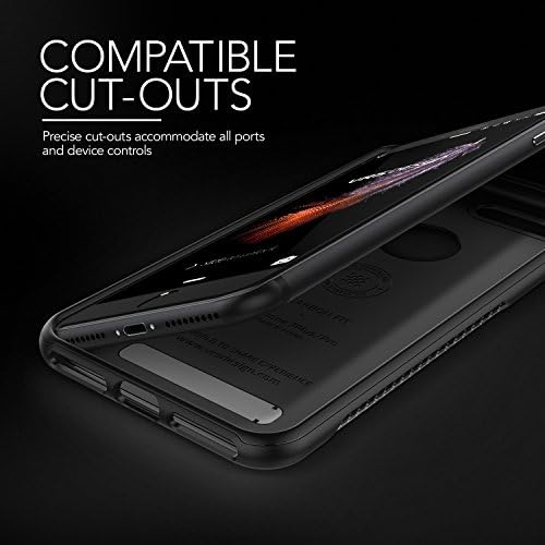 iPhone 7 Plus Carbon Fit Kılıf Black