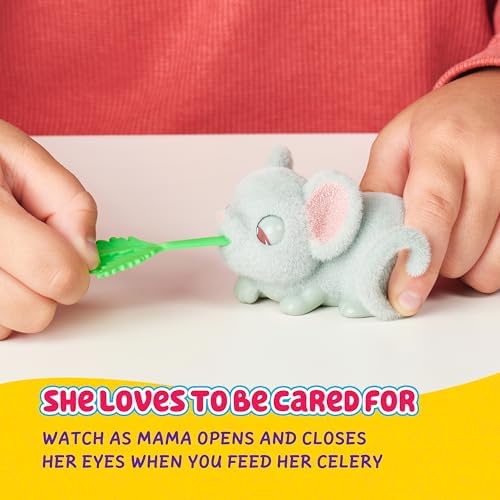 Little Live Pets - Mama Surprise Minis. Feed and Nurture a Lil' Mouse Inside Their Hutch so she can be a Mama. She has 2, 3, or 4 Babies with Surprise Accessories to Dress Up The Babies