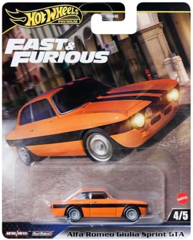Fast-Furious Premium Araba ALFA ROMEO GIULIA SPRINT GTA HNW46 - JBM04
