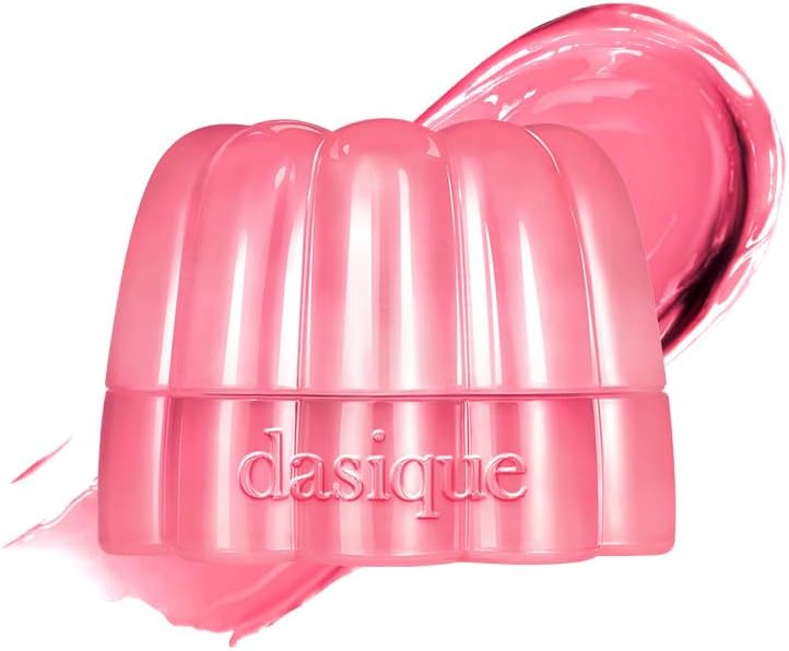 Dasique Esnek Jel Dokulu, Nemlendirici, Parlak Bitişli Ruj & Allık Chewing Glow Pot 11 Peony Gummy