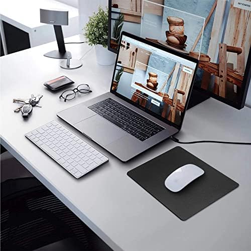 WONKEY OFFICE - Orta Boy Mouse Pad – Kaymaz Tabanlı Pürüzsüz Kumaş Yüzeyli Bilgisayar Mouse Altlığı, Ofis için Ergonomik Mouse Pad, Laptop ve PC Uyumlu (Orta Boy 27x23 cm)