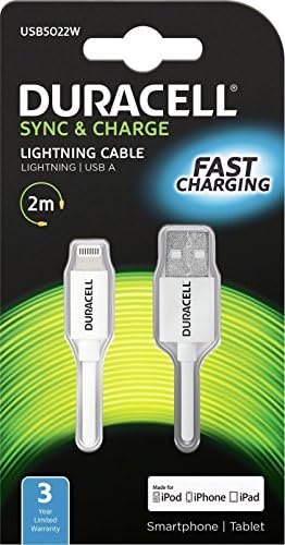 Lightning USB kablosu (1 M) Apple iPhone için Lightning (2 Meter) Beyaz USB5022W