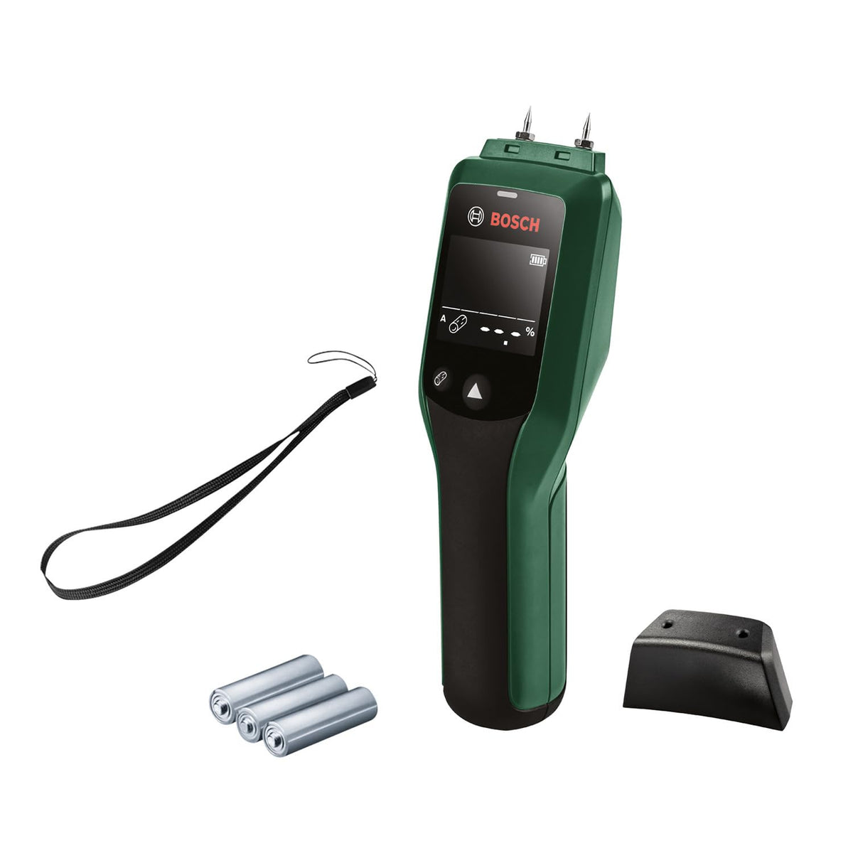 Bosch Home & Garden UniversalHumid Ahşap Nem Ölçer (Tüm Ahşap Grupları için Geniş Ölçüm Aralığı, Ahşap Tipi Ön Seçimi)
