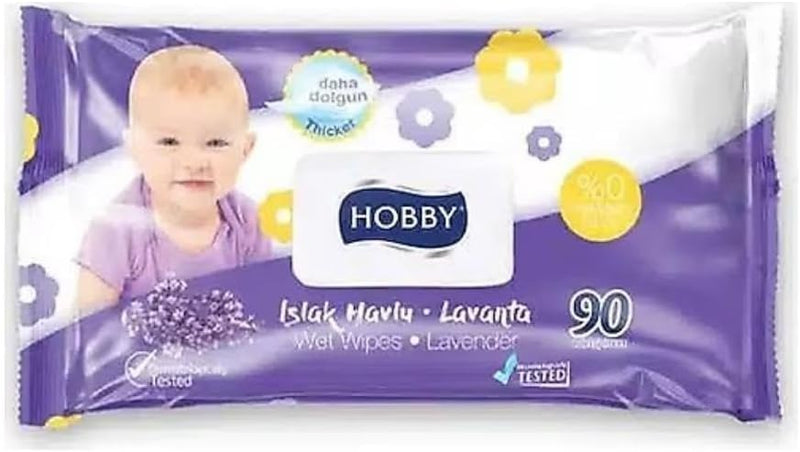 Islak Havlu Lavanta Kapaklı 90'lı