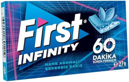 First Infinity 60 Dk Nane Aromalı Şekersiz Sakız 27 gr