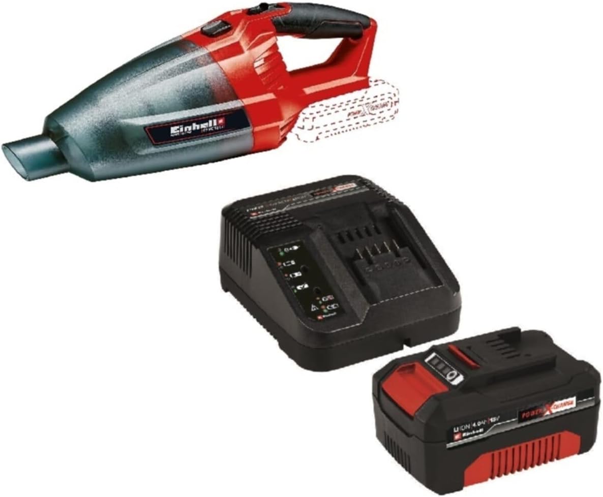 Einhell Te-Vc 18 Li Solo Akülü Araç Ve Ev Süpürgesi + 4.0 Ah Starter Kit