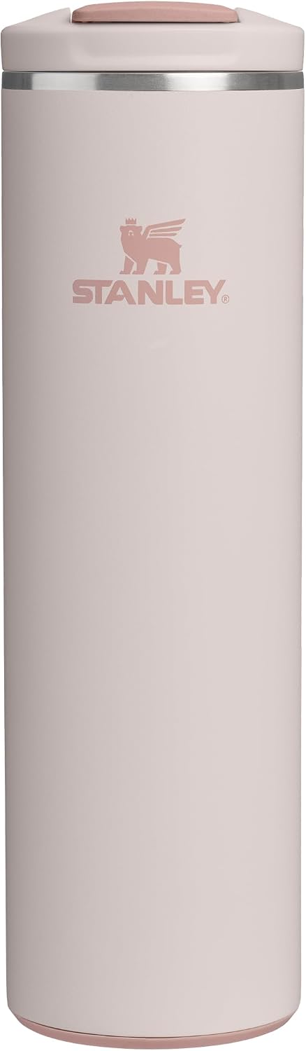STANLEY The Transit FlipTop Mug Termos 0.60 Litre - Pembe Kuvars (Rose Quartz) | Paslanmaz Çelik