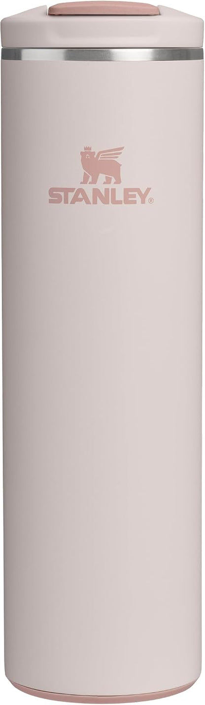 STANLEY The Transit FlipTop Mug Termos 0.60 Litre - Pembe Kuvars (Rose Quartz) | Paslanmaz Çelik