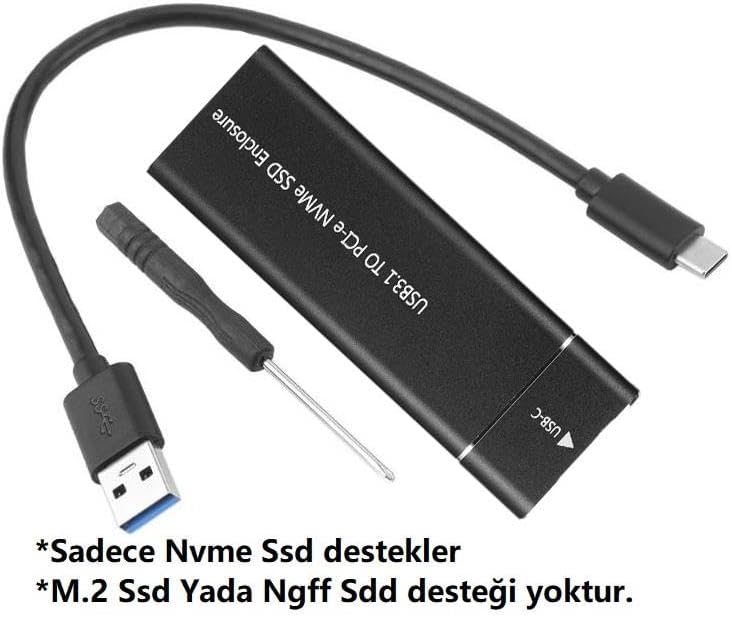 5218 Usb 3.1 Type C To Pci-e Express Nvme Ssd Hard Disk Kutusu