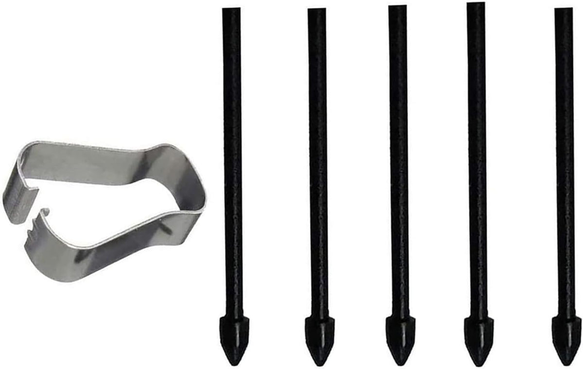 Kalem Değiştirme Uçları, 5 Adet Yedek Uç Seti, Yumuşak Stylus Kalem Uçları ile Araçlar ve Plastik Kutu, Çoğu Tab S7, Tab S6, Note 10, Note 20 ve Tüm Versiyonlar İçin Uyumlu
