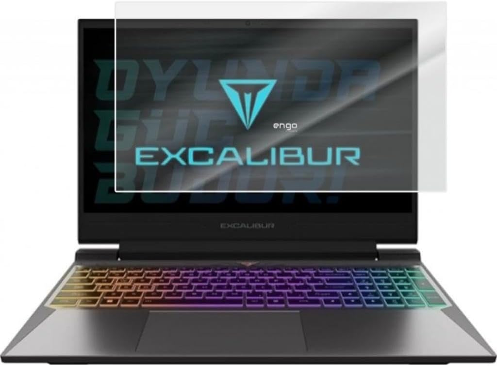 Casper Excalibur G870 15.6 inç ile Uyumlu Mat Ekran Koruyucu 16:9