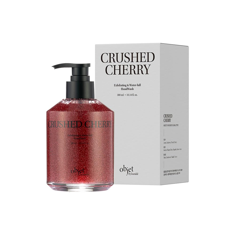 KUNDAL, Peeling Etkili Nemlendirici Sıvı Sabun Exfoliating & Waterfull Hand Wash (Crushed Cherry)