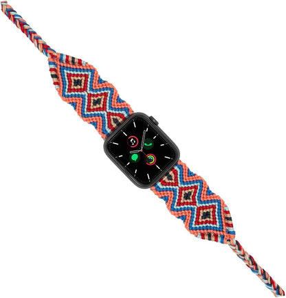 Hippi Anatolia Black 42-44-45-49 mm Smart Watch Braided Band