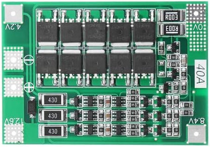 3S 40A BMS 12.6V 18650 Lityum Pil Şarj Koruma Modülü