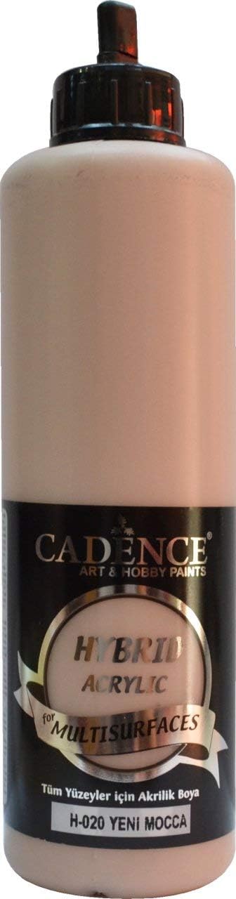 Cadence Hybrid Multisurface Akrilik Boya 500 ml. H-020 YENİ MOCCA