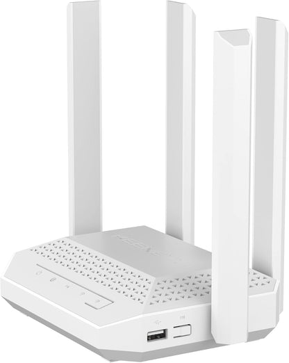 Keenetic Hopper AX3000 Wi-Fi Mesh Ebeveyn Kontrol Fiber VPN Router 4x1Gbit/s USB3.0 KN-3811
