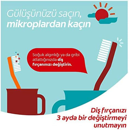 Mikro İnce Gelişmiş Derin Temizlik Ekstra Yumuşak Diş Fırçası Asorti