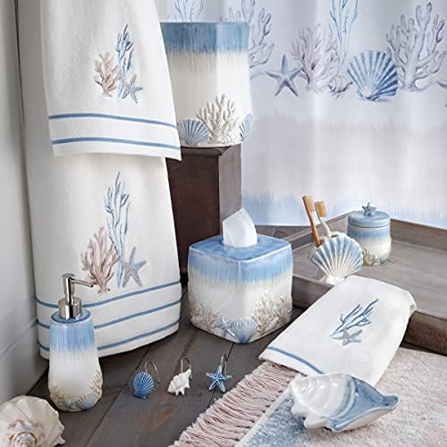 Avanti Linens Soyut Coastal Collection diş fırçası tutucu, çok renkli