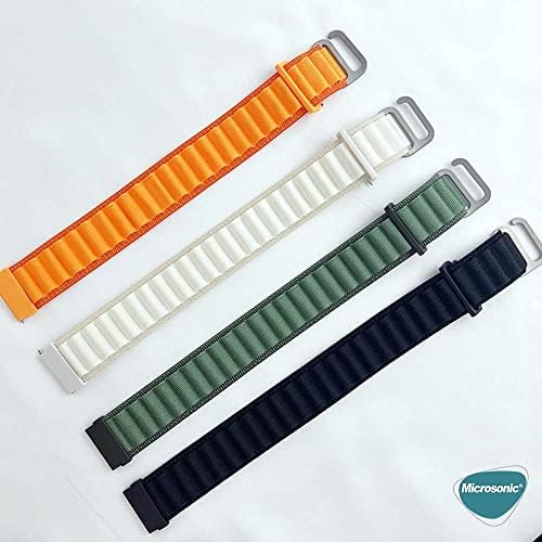 Galaxy Watch 6 Classic 47mm için Kordon Alpine Loop Bej