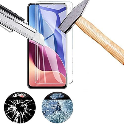 Galaxy S23 FE İle Uyumlu Anti-Statik Özellikli Safir Çizilmez Ekran Koruyucu Toz ve Kirden Koruyan Ekran Koruma Temperli Cam