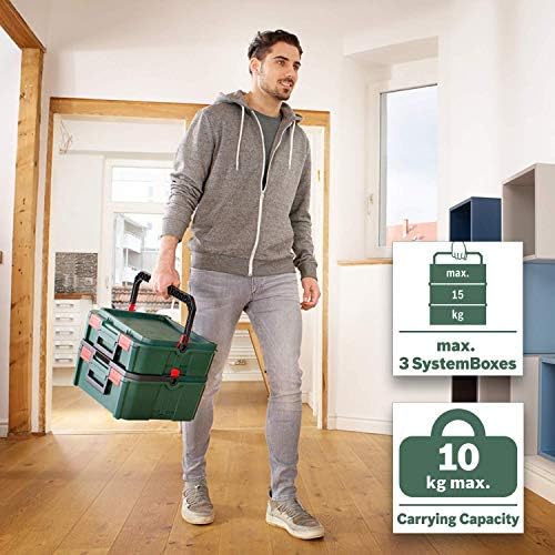 Home and Garden alet kutusu (elektrikli aletler için, SystemBox | M beden, aksesuar kutusu ile uyumlu, küçük ve orta, bandrollü