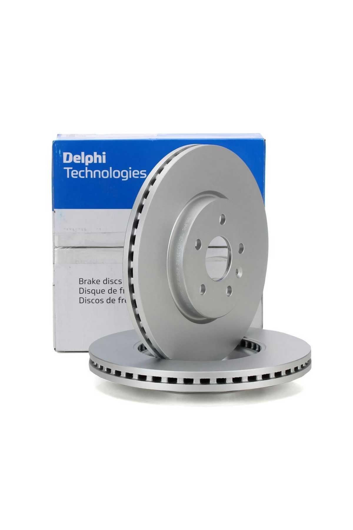 Volkswagen Golf 6 ile uyumlu Ön Fren Diski 2009-2012 Delphi Takım 2 Adet 288mm